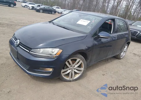 2017 Volkswagen Golf Tsi S 4-Door/Tsi Se 4-Door/Tsi Sel 4-Door/Tsi Wolfsburg Edition 4-Door из США, поврежденный, VIN 3VW217AU7HM041067